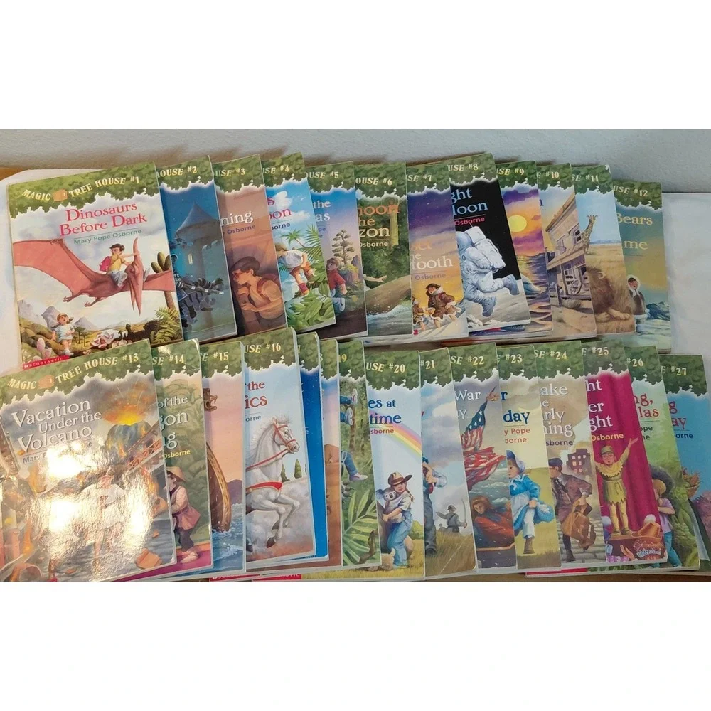 Magic Tree House Book Lot Books 1-27 Mary Pope Osborne Classic Original Covers